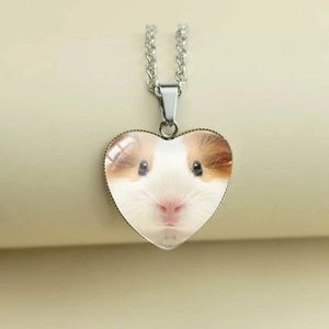 ❤️ Hamster Heart Necklace 🐹